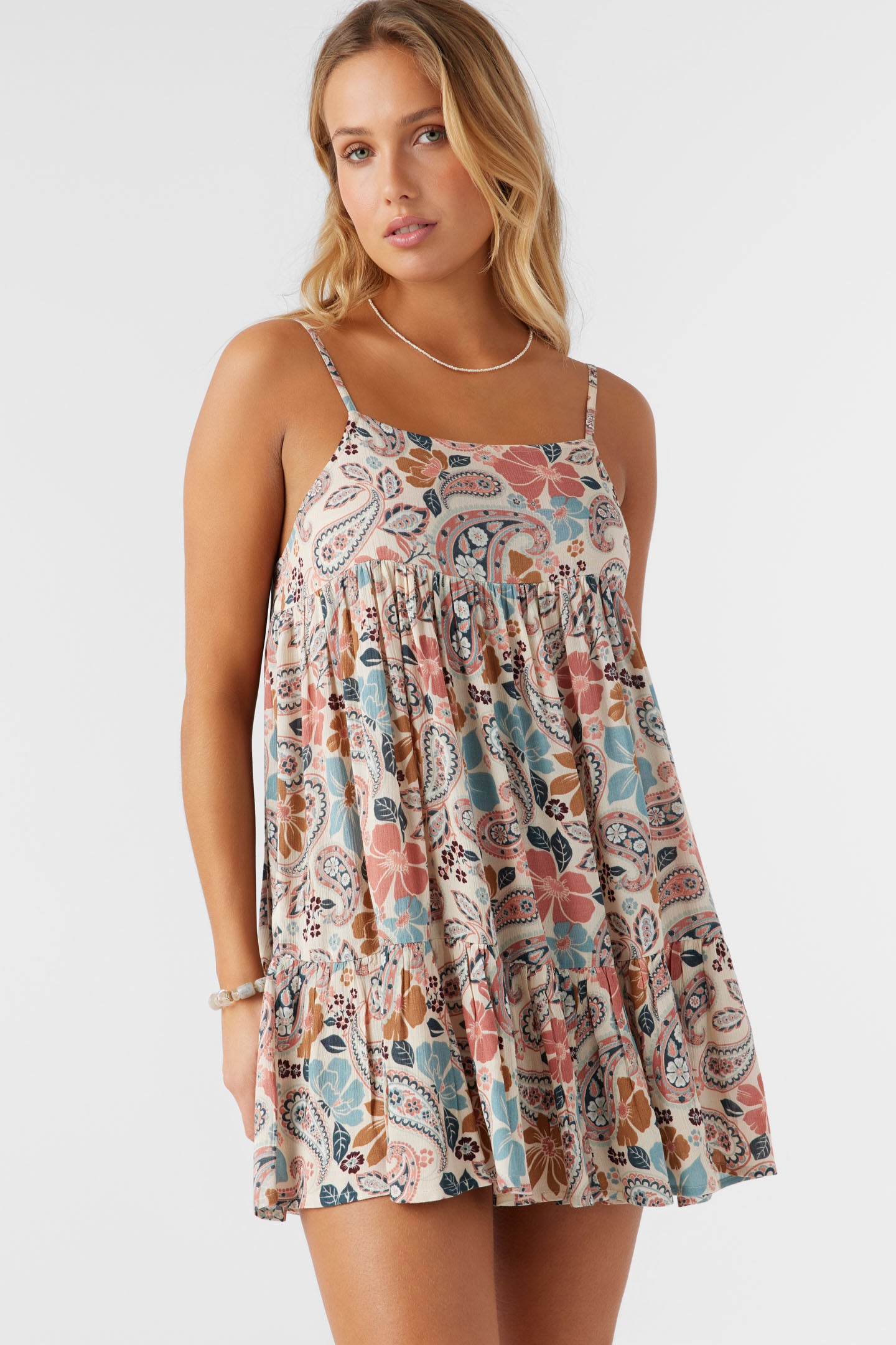 SALTWATER ESSENTIALS RILEE PRINTED COVER-UP DRESS