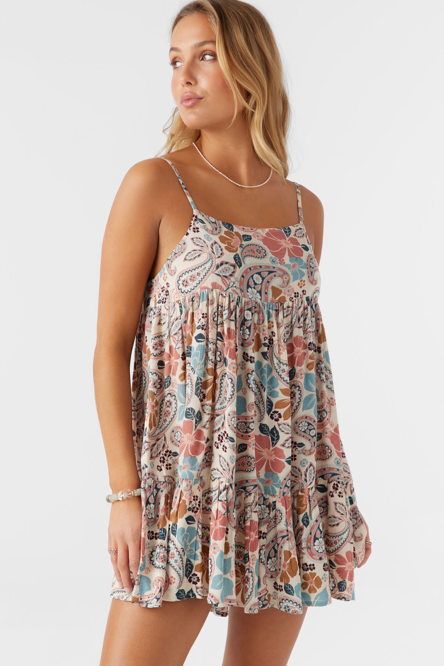 SALTWATER ESSENTIALS RILEE PRINTED COVER-UP DRESS