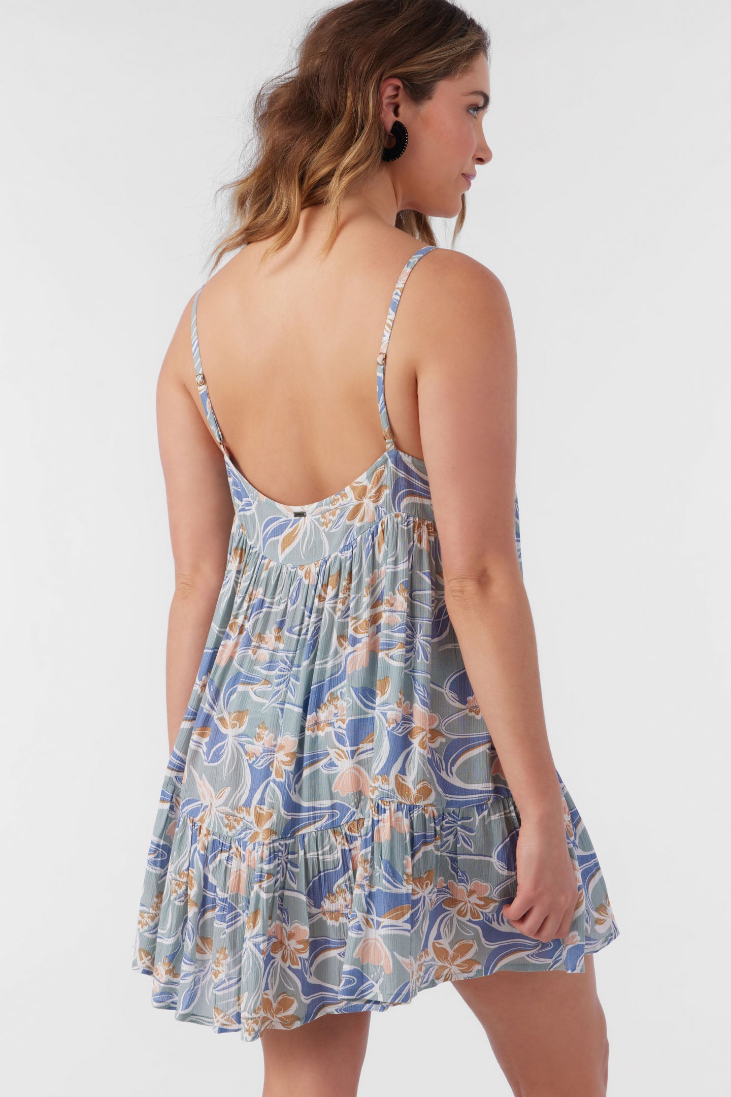 RILEE EMMY FLORAL COVER-UP DRESS