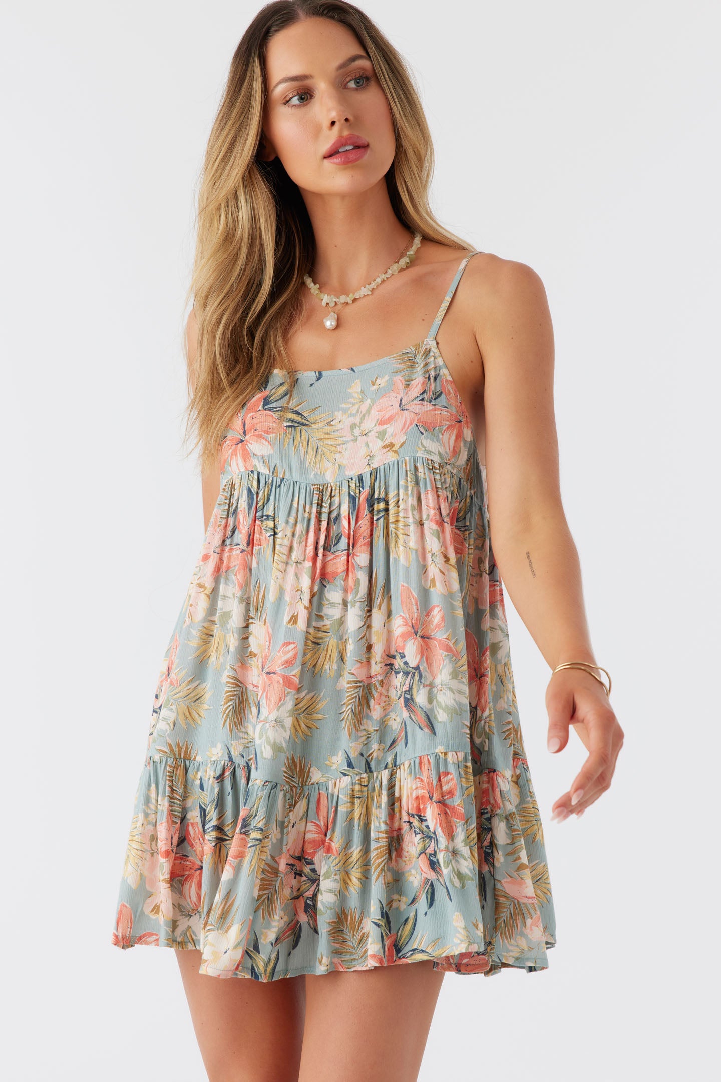 RILEE PUNTA TROPICAL COVER-UP DRESS