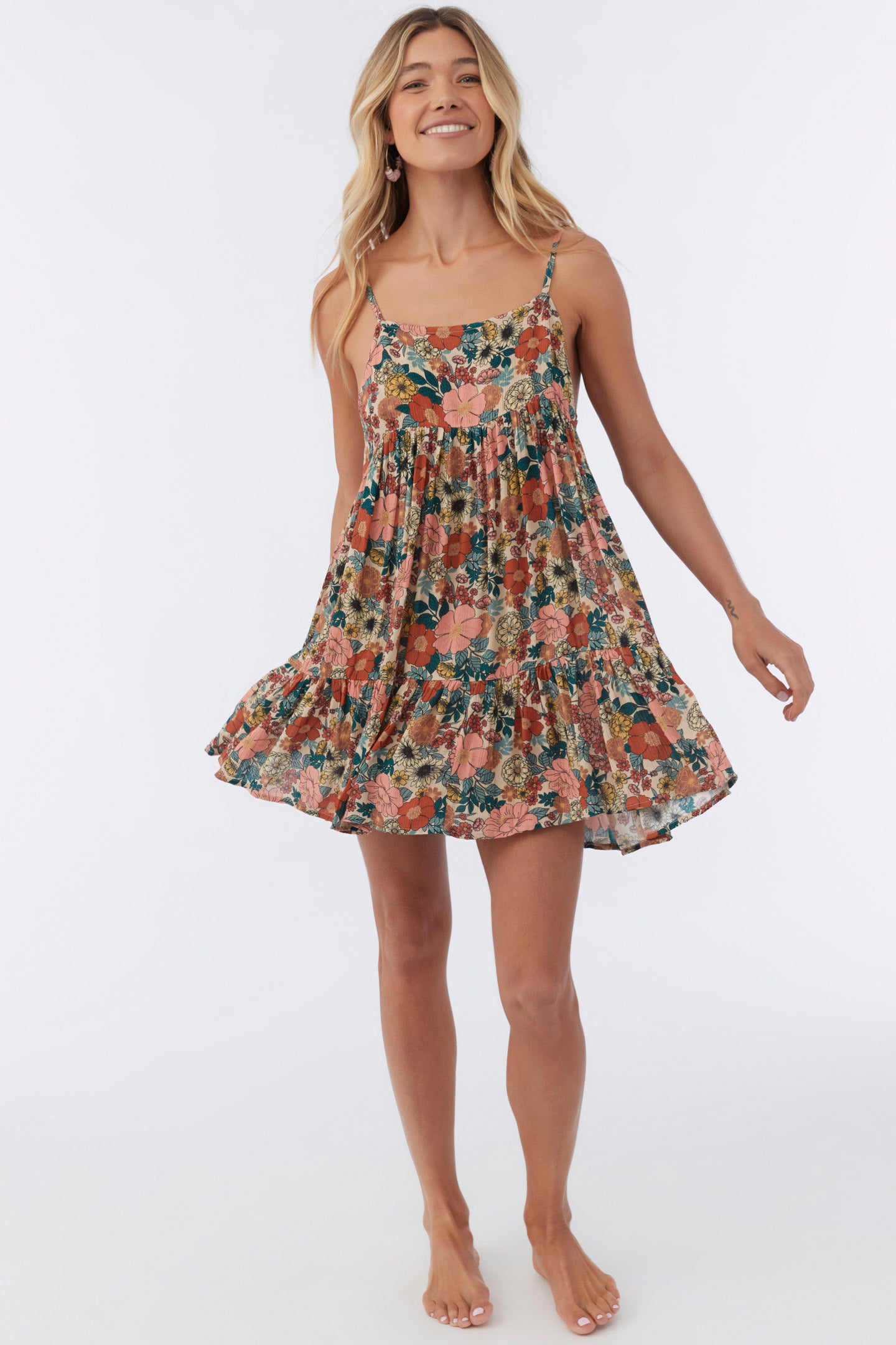 RILEE PRINTED COVER-UP DRESS