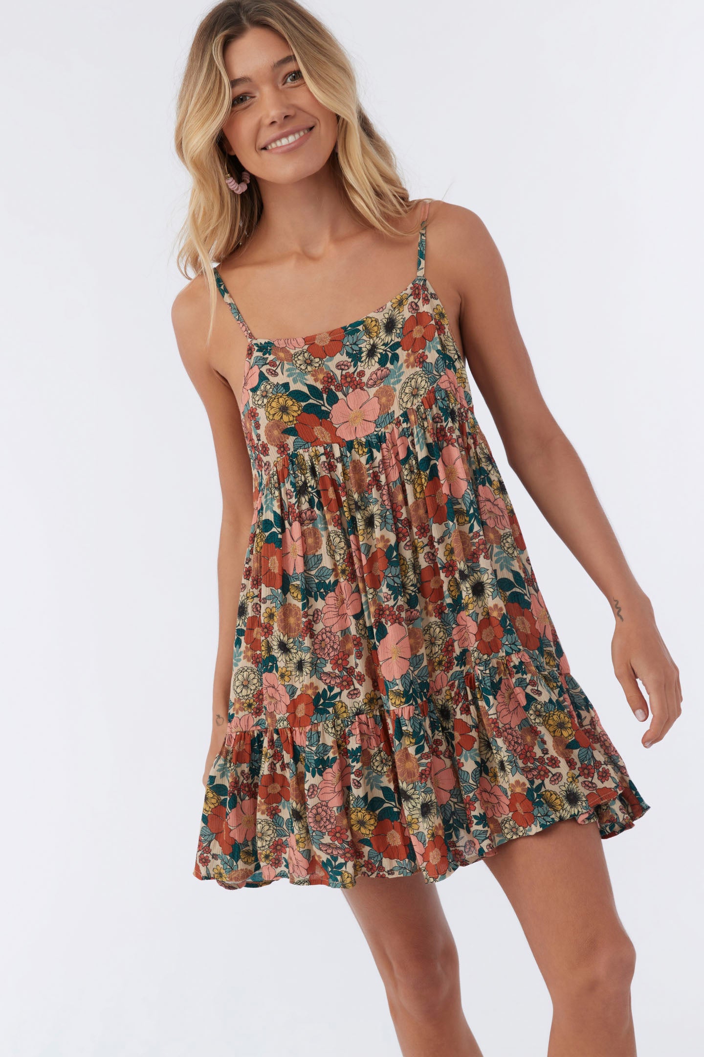 RILEE PRINTED COVER-UP DRESS