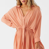 Saltwater Solids Cami Swim Cover-Up