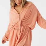 Saltwater Solids Cami Swim Cover-Up