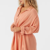 Saltwater Solids Cami Swim Cover-Up
