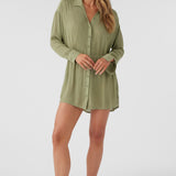 Saltwater Solids Cami Swim Cover-Up