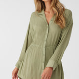 Saltwater Solids Cami Swim Cover-Up