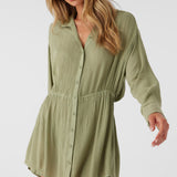 Saltwater Solids Cami Swim Cover-Up