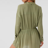 Saltwater Solids Cami Swim Cover-Up