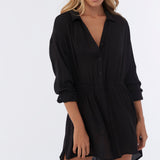Saltwater Solids Cami Swim Cover-Up