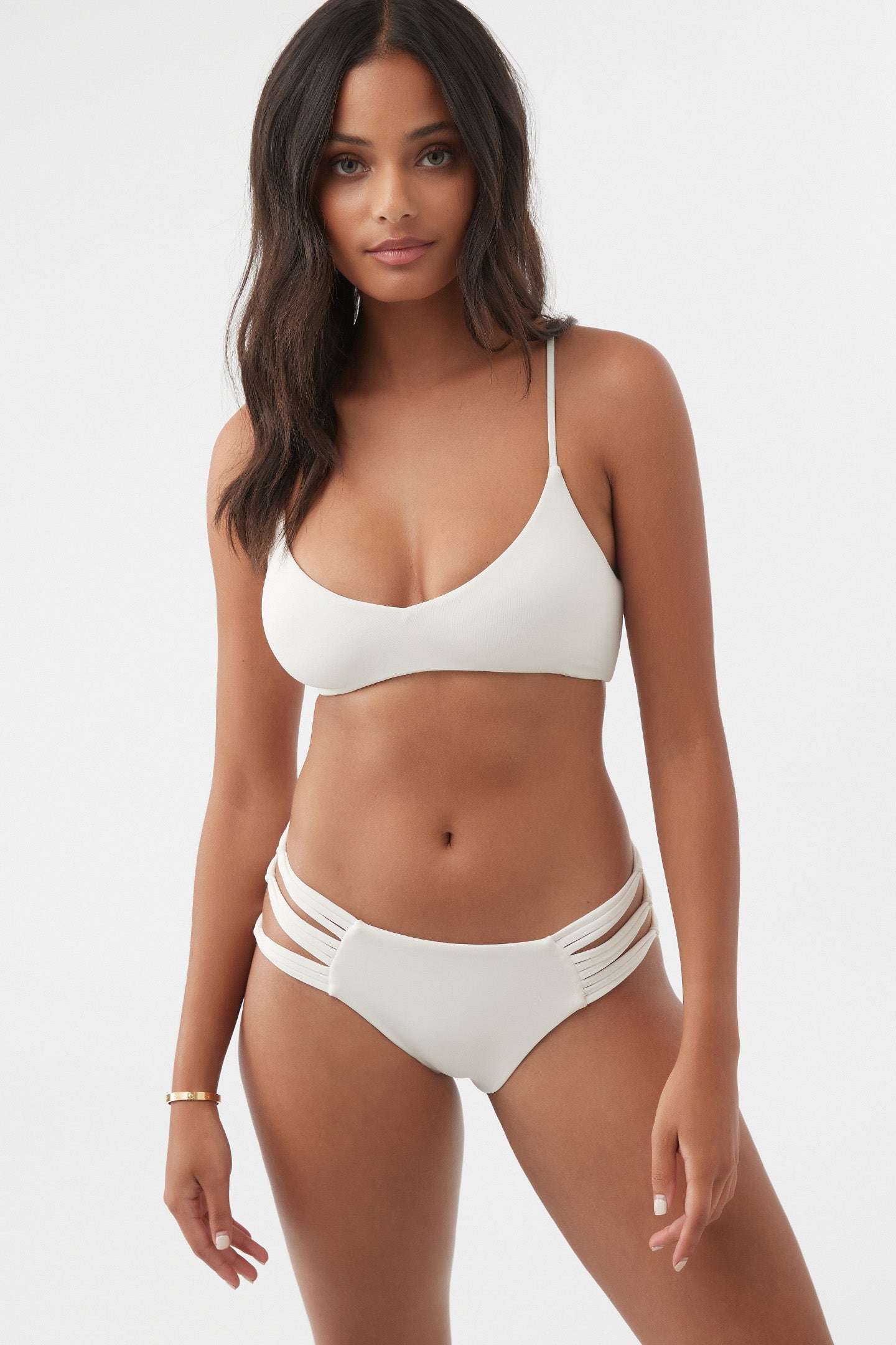 SALTWATER SOLIDS HUNTINGTON BRALETTE TOP