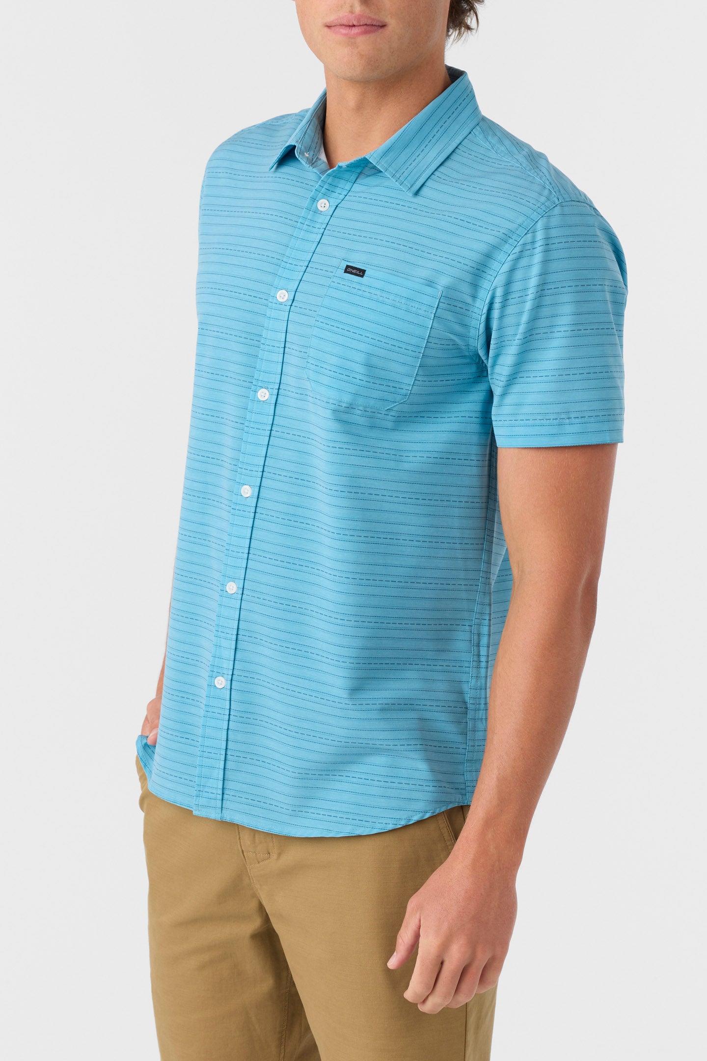 TRVLR UPF TRAVERSE STRIPE STANDARD FIT SHIRT