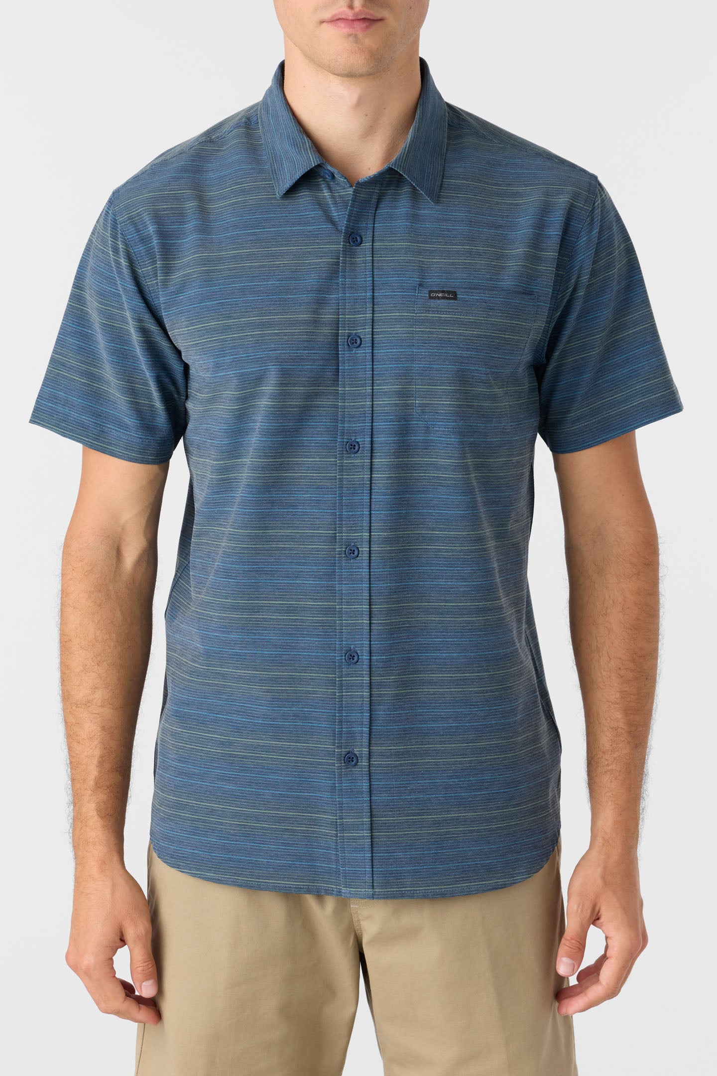 TRVLR UPF TRAVERSE STRIPE STANDARD FIT SHIRT