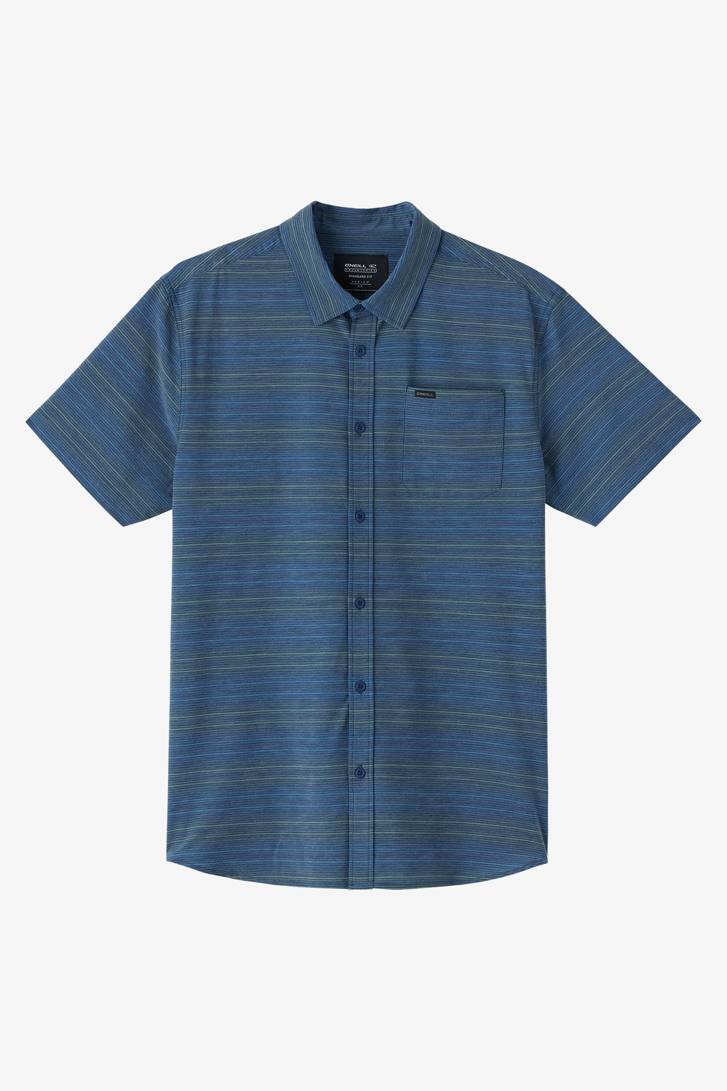 TRVLR UPF TRAVERSE STRIPE STANDARD FIT SHIRT