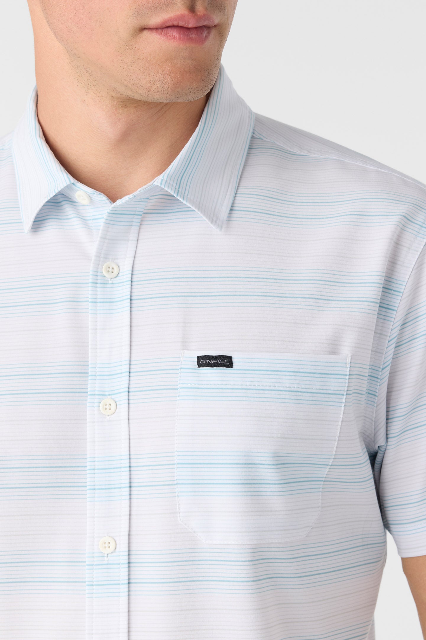 TRVLR UPF TRAVERSE STRIPE STANDARD FIT SHIRT