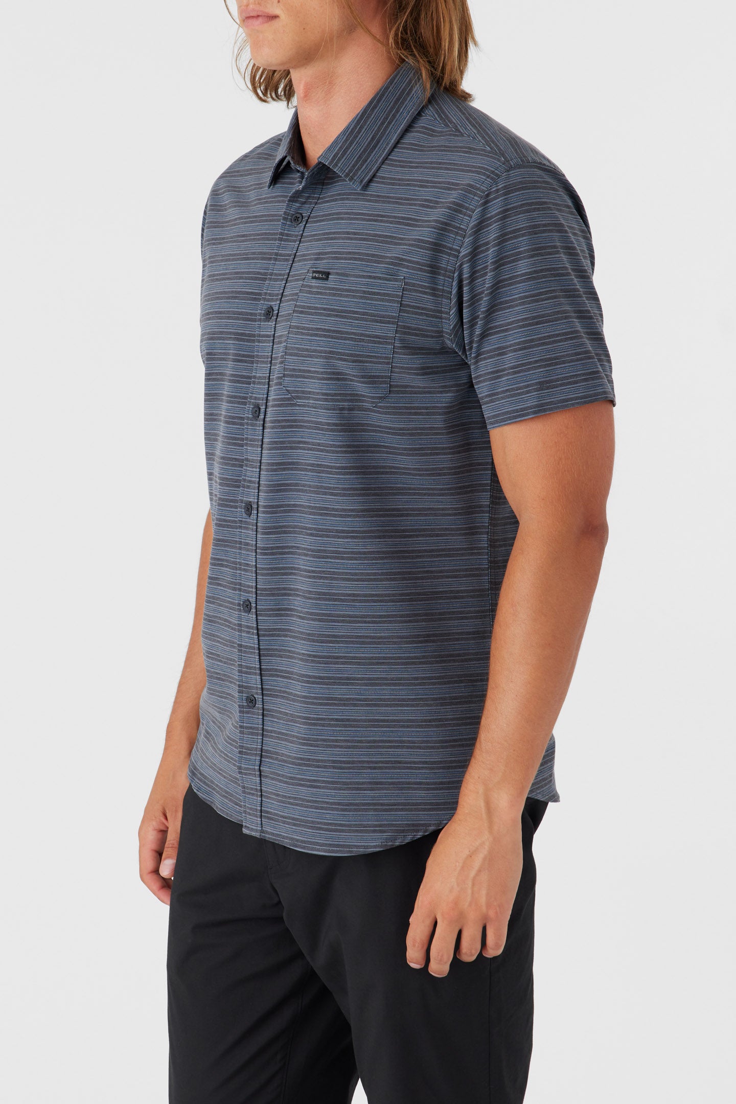 TRVLR UPF TRAVERSE STRIPE STANDARD FIT SHIRT