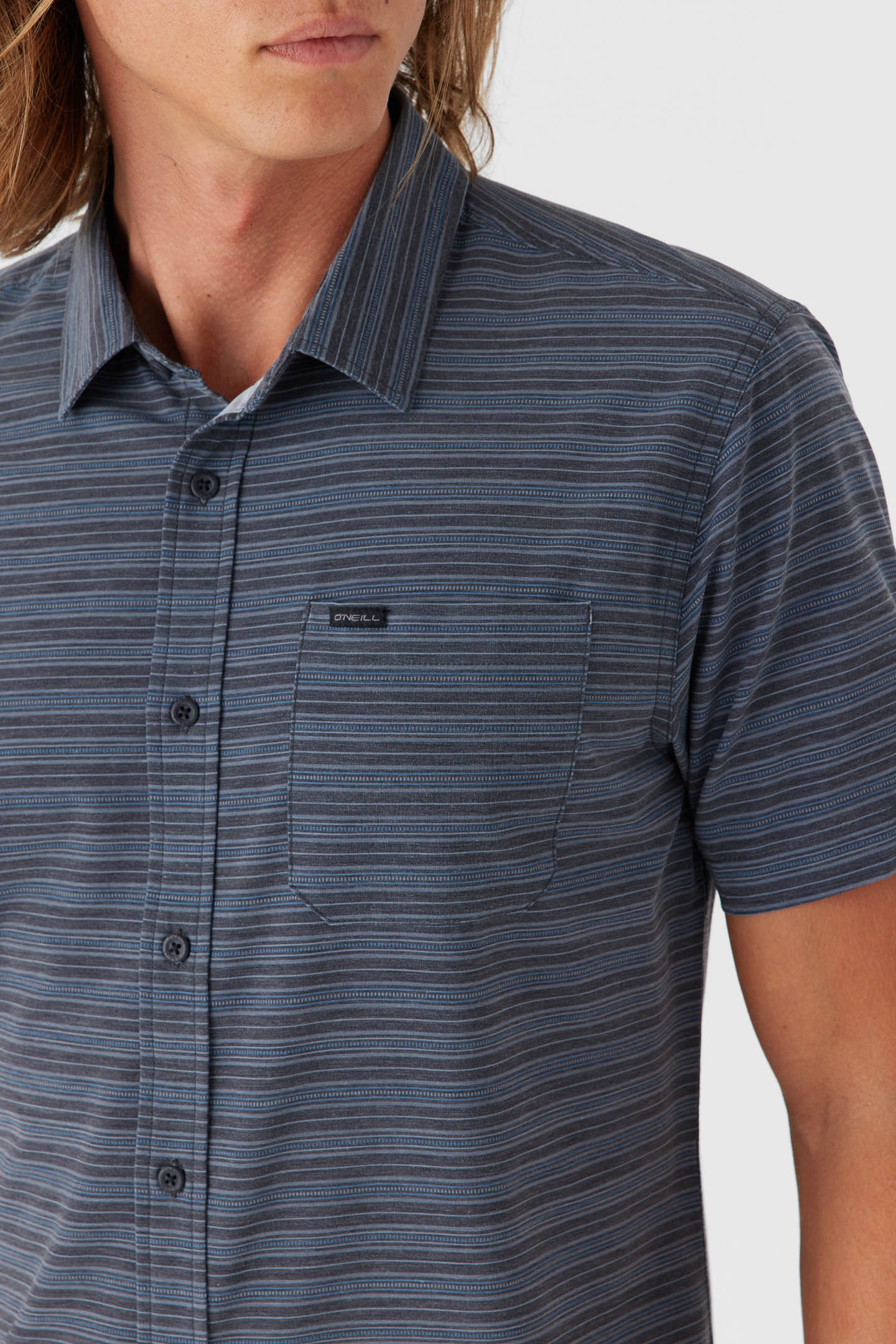 TRVLR UPF TRAVERSE STRIPE STANDARD FIT SHIRT