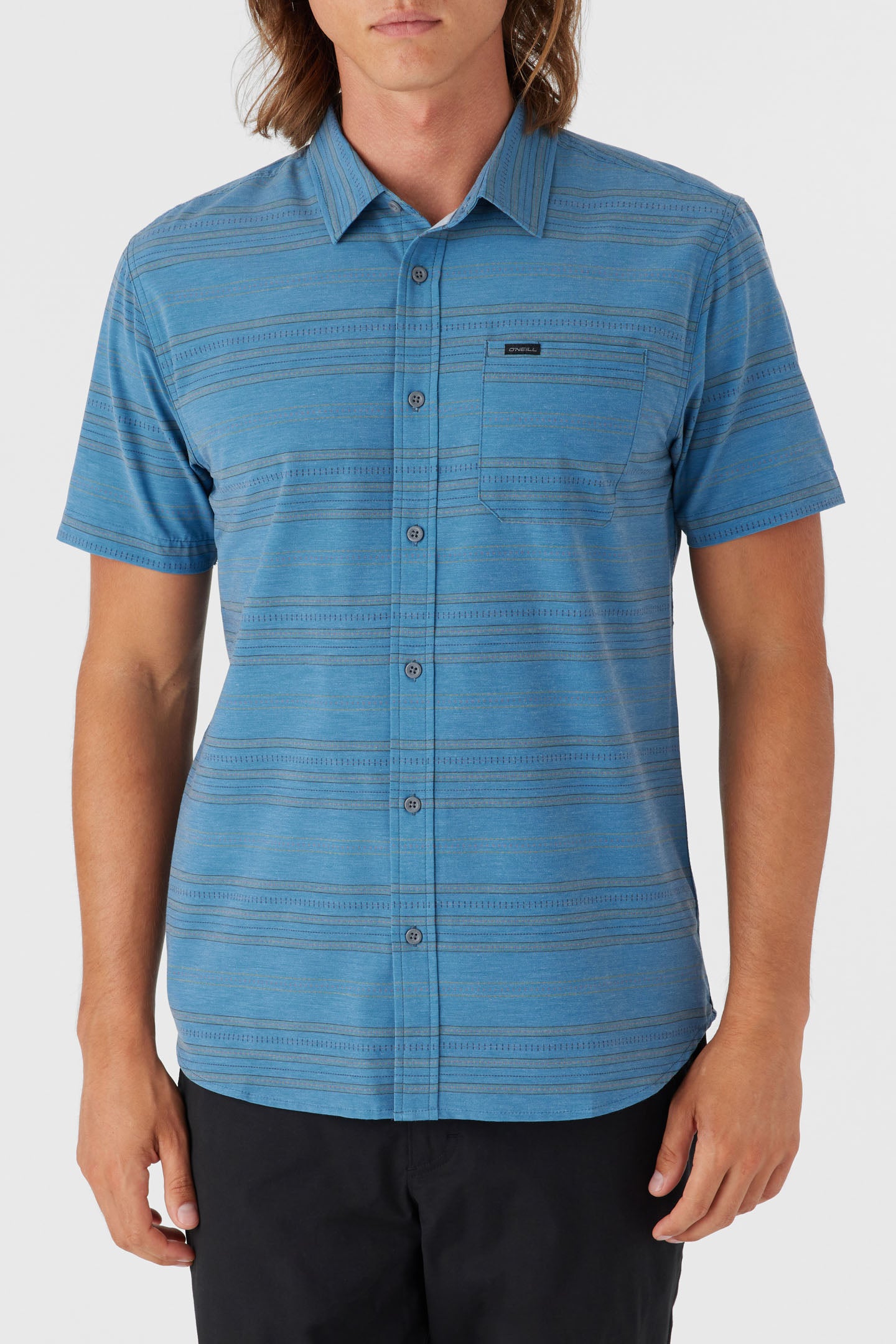 TRVLR UPF TRAVERSE STRIPE STANDARD FIT SHIRT