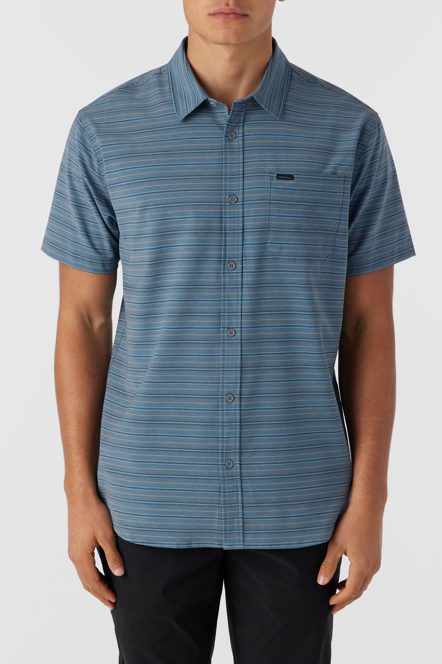 TRVLR UPF TRAVERSE STRIPE STANDARD FIT SHIRT