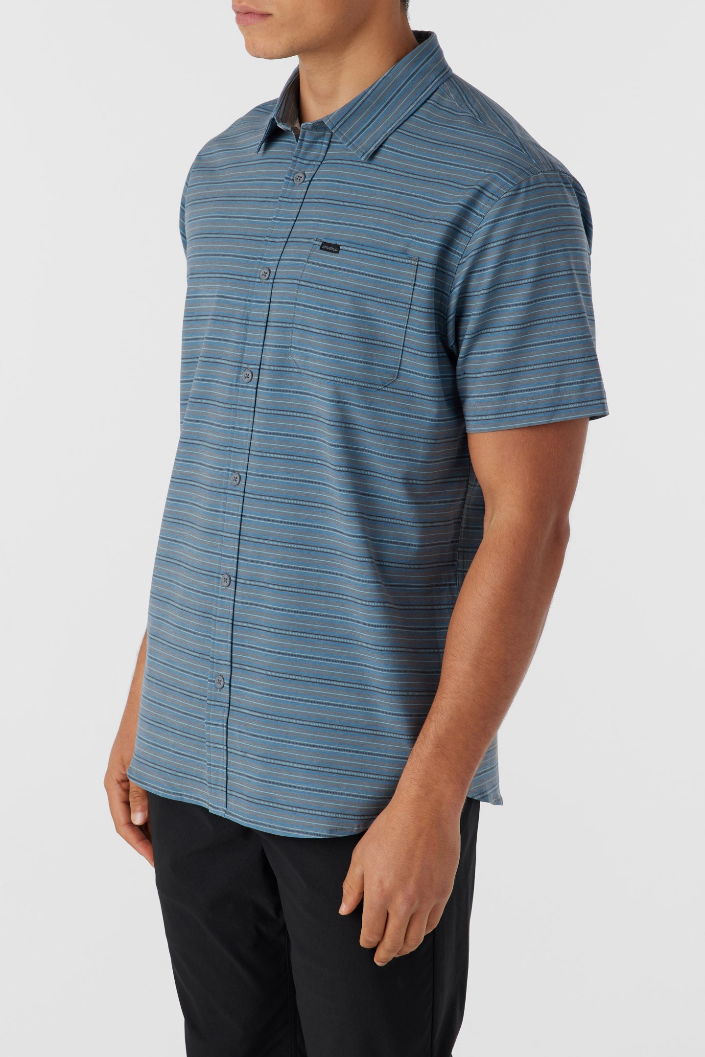 TRVLR UPF TRAVERSE STRIPE STANDARD FIT SHIRT