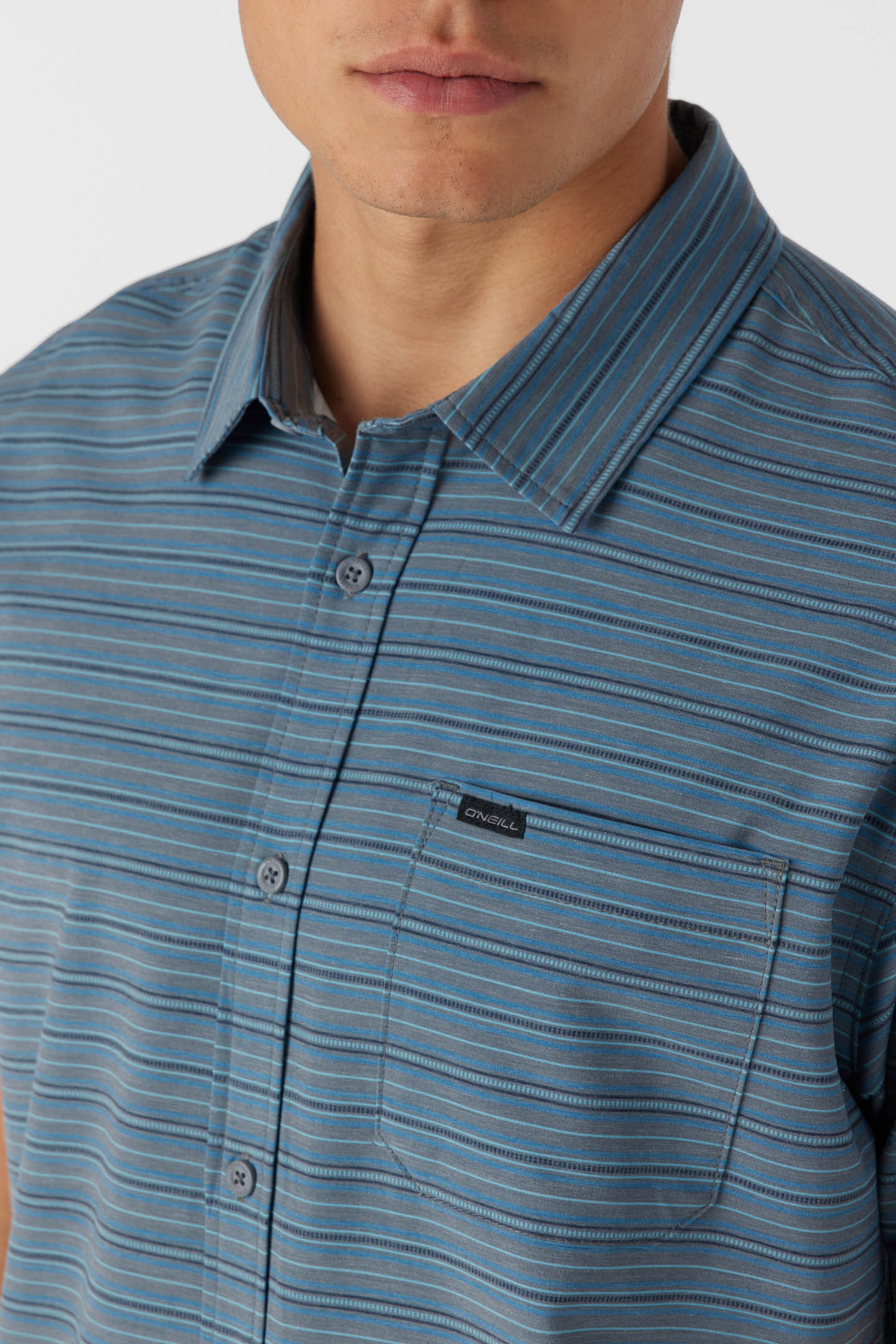 TRVLR UPF TRAVERSE STRIPE STANDARD FIT SHIRT