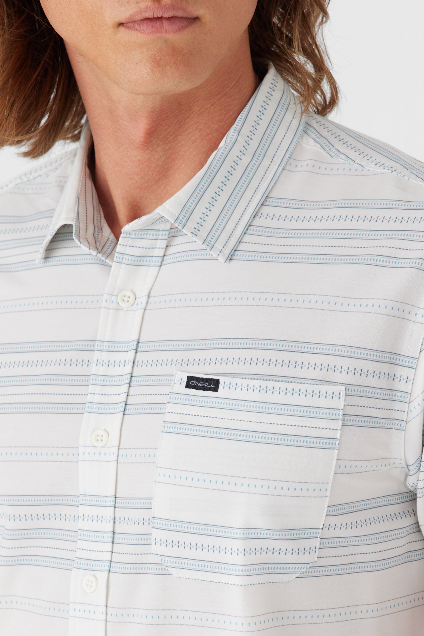 TRVLR UPF TRAVERSE STRIPE STANDARD FIT SHIRT