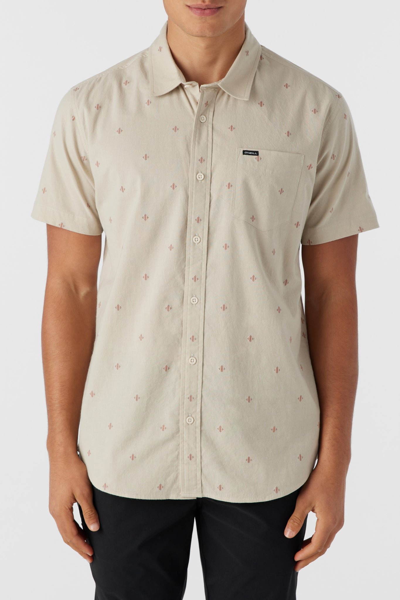 QUIVER STRETCH DOBBY STANDARD FIT SHIRT