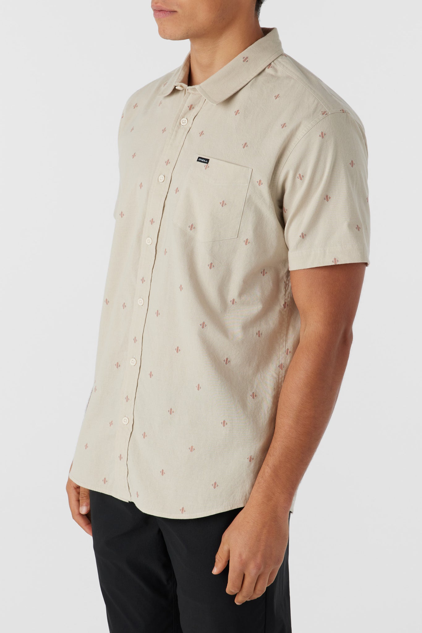 QUIVER STRETCH DOBBY STANDARD FIT SHIRT