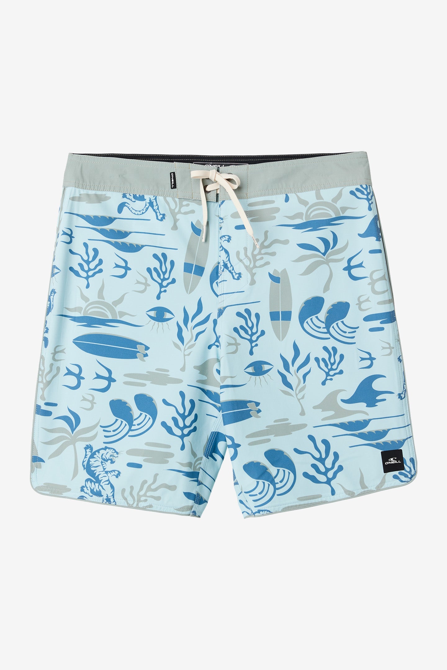 HYPERFREAK MYSTO SCALLOP 19" BOARDSHORTS