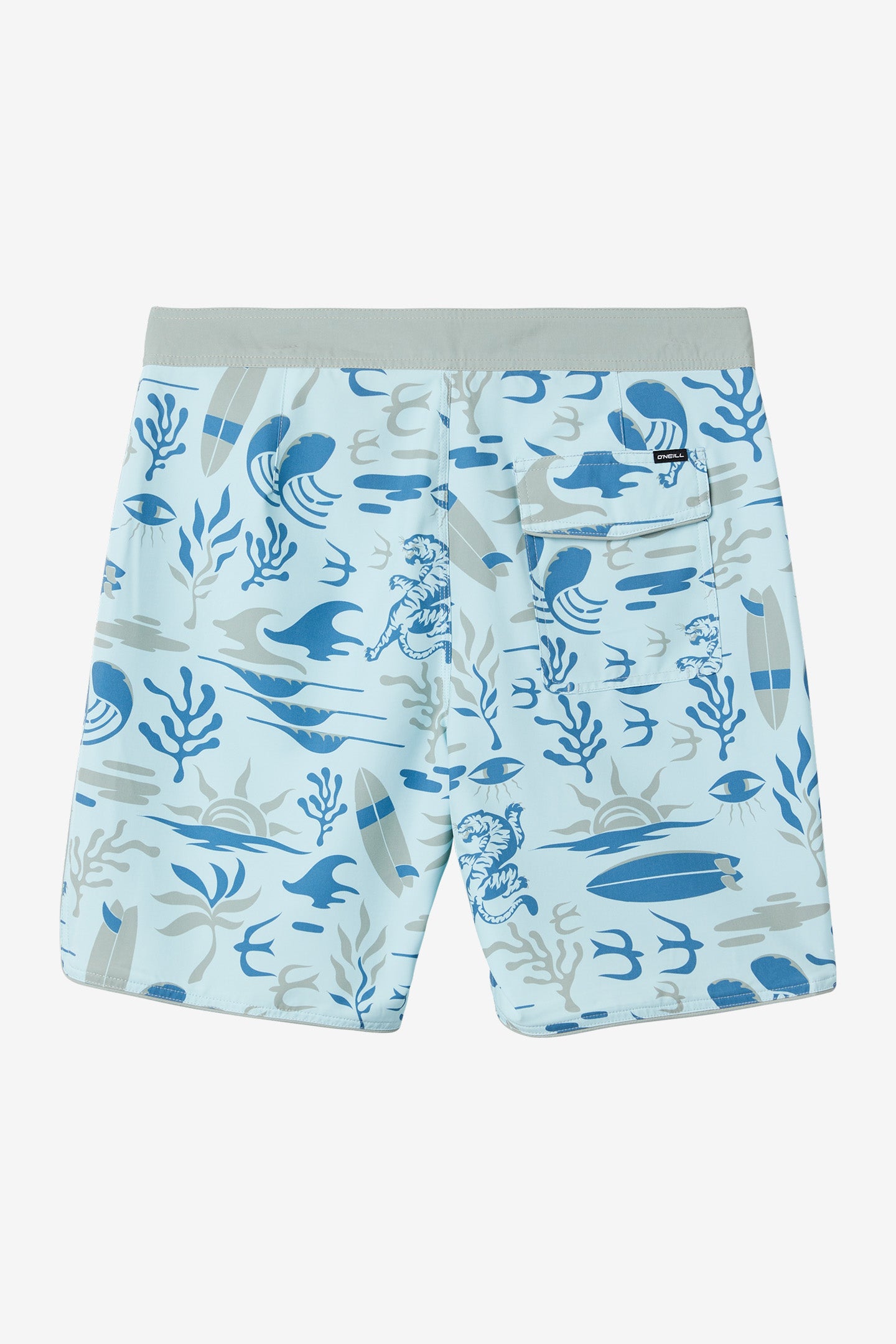 HYPERFREAK MYSTO SCALLOP 19" BOARDSHORTS