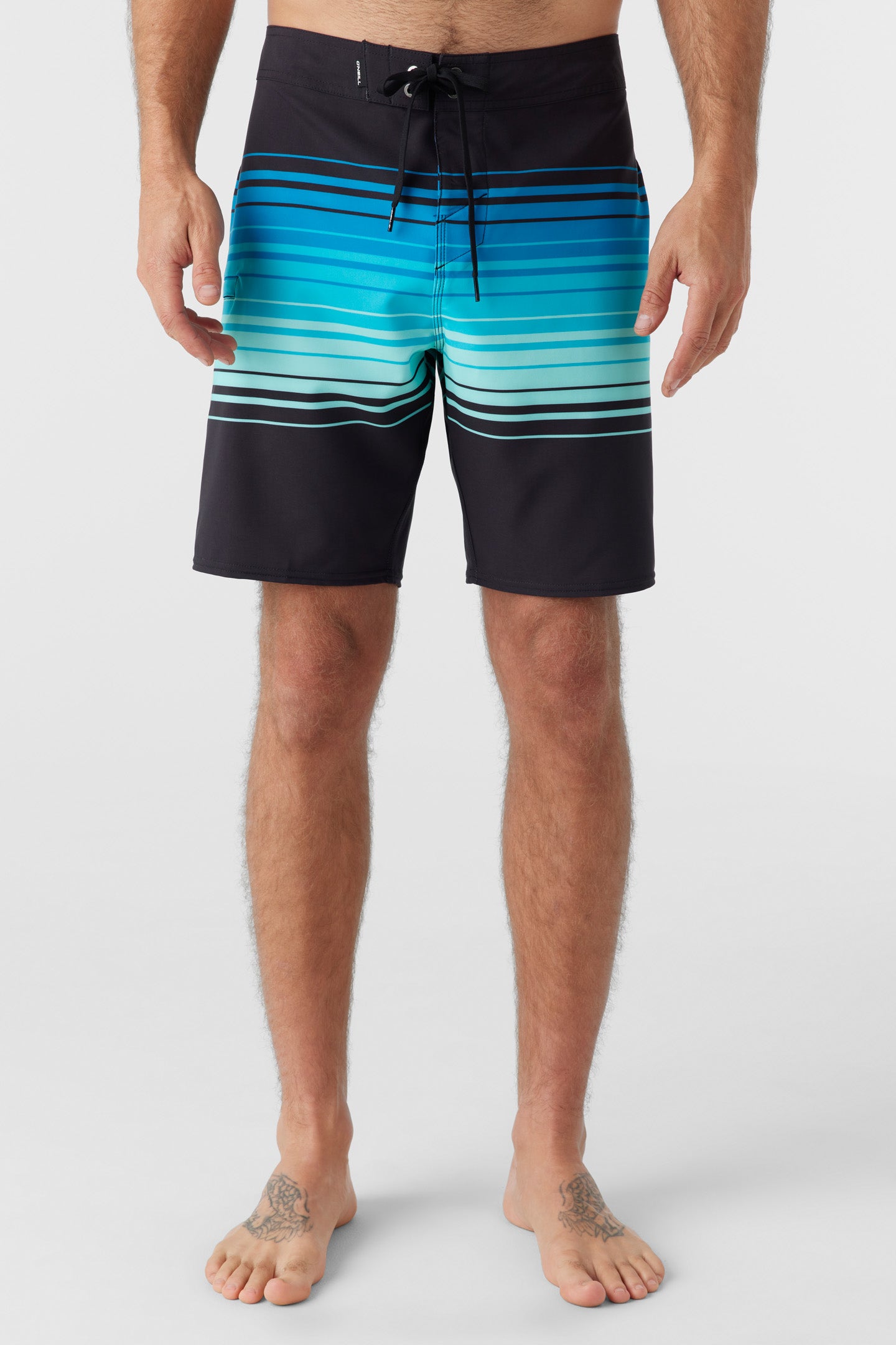 HYPERFREAK HEAT STRIPE LINE 19" BOARDSHORTS