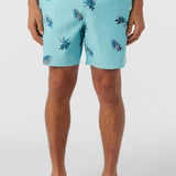 Hermosa Elastic Waist 17" Swim Trunks