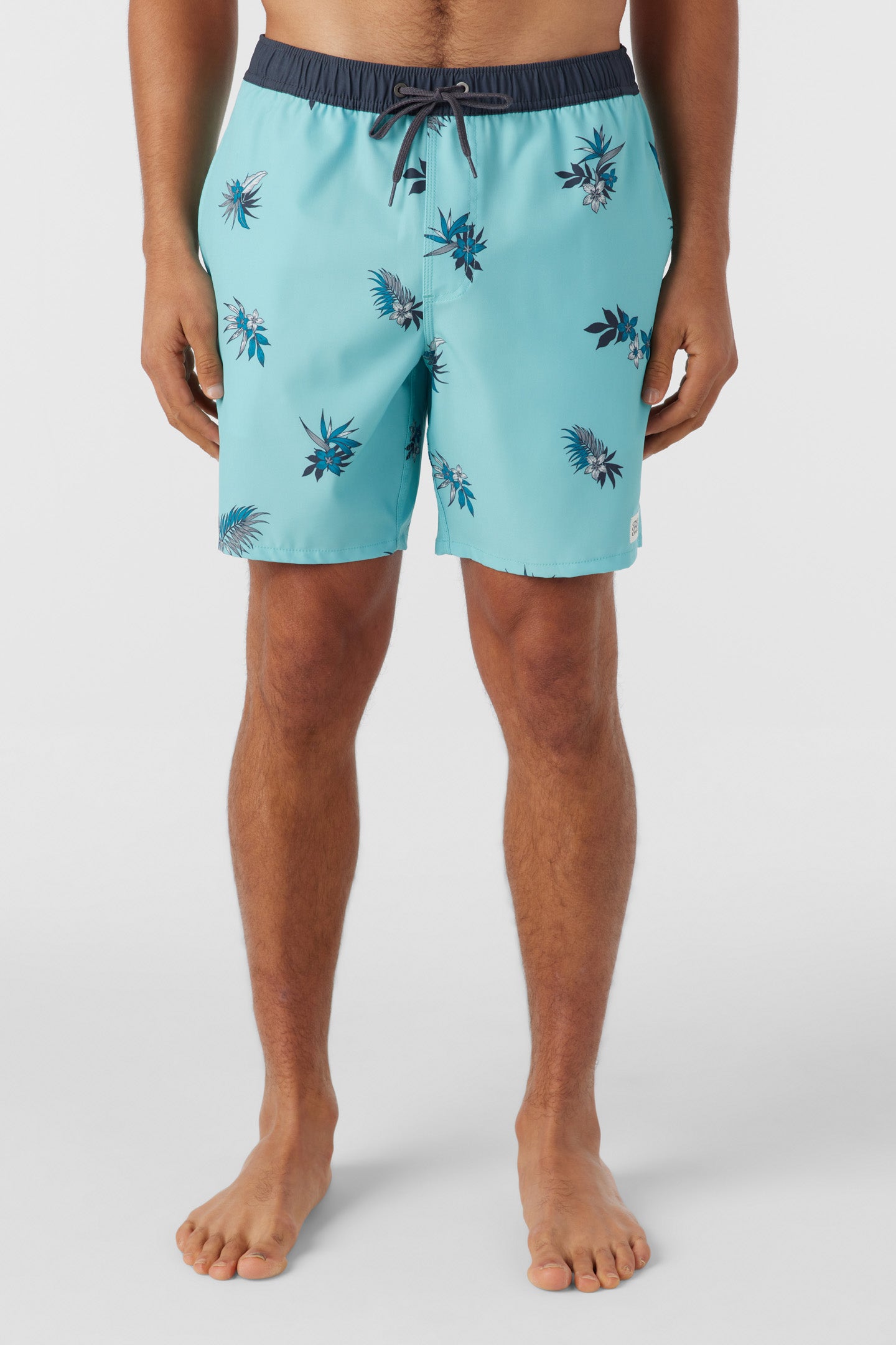 HERMOSA ELASTIC WAIST 17" SWIM TRUNKS