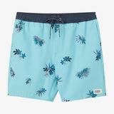 Hermosa Elastic Waist 17" Swim Trunks