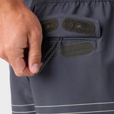 Hermosa Elastic Waist 17" Swim Trunks