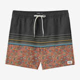 Hermosa Elastic Waist 17" Swim Trunks