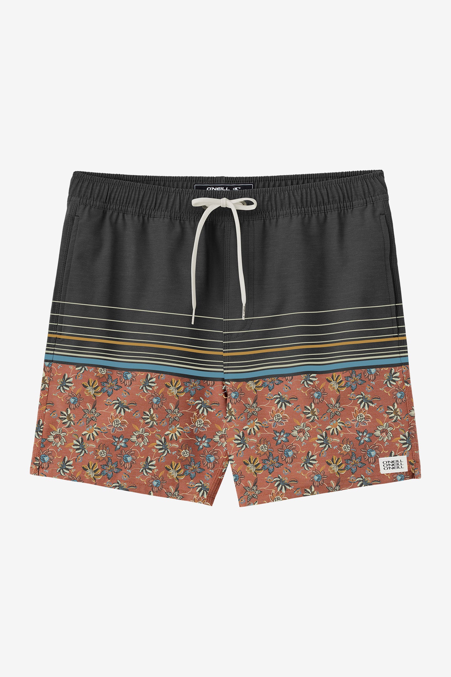 HERMOSA ELASTIC WAIST 17" SWIM TRUNKS