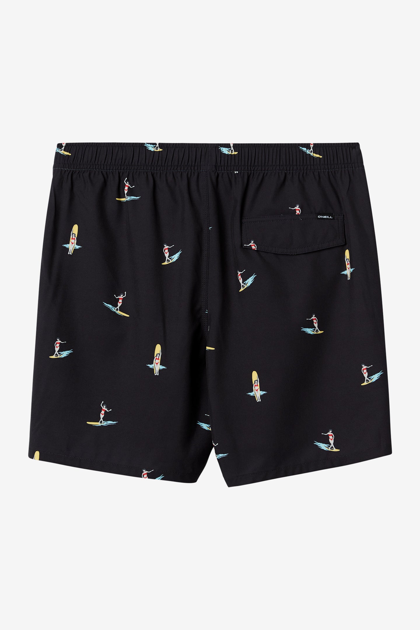 HERMOSA ELASTIC WAIST 17" SWIM TRUNKS