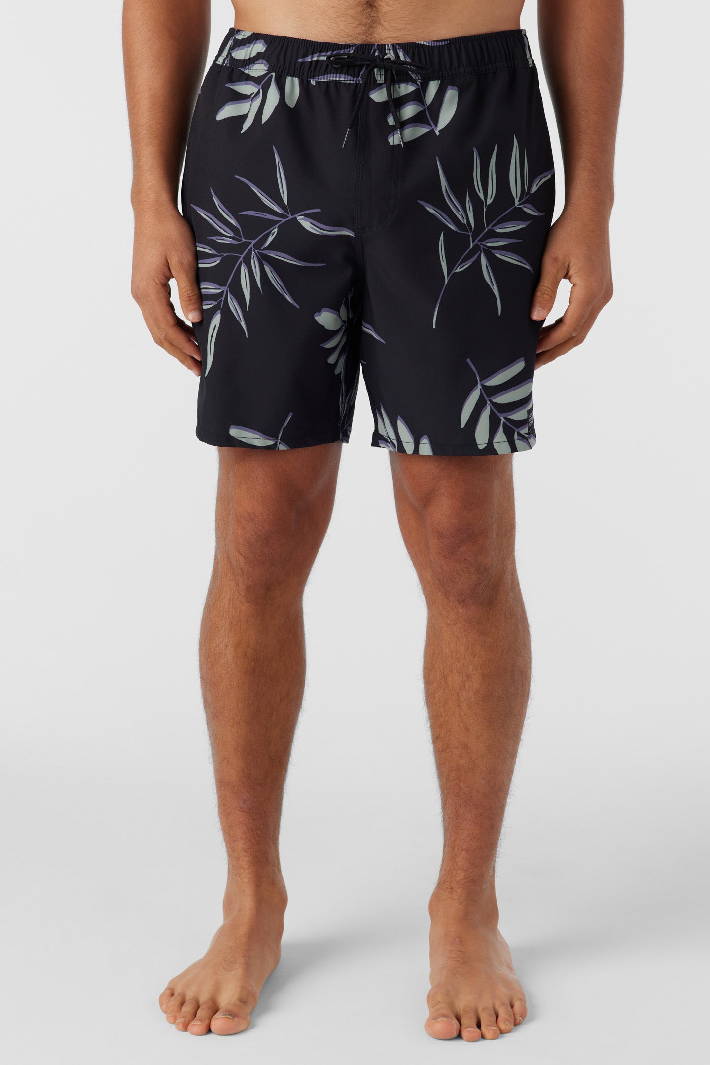 HERMOSA ELASTIC WAIST 17" SWIM TRUNKS