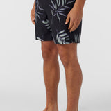 Hermosa Elastic Waist Lined 17" Swim Trunks