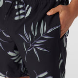 Hermosa Elastic Waist Lined 17" Swim Trunks