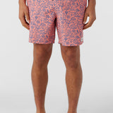 Hermosa Elastic Waist 17" Swim Trunks