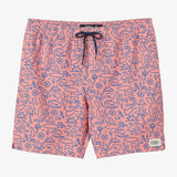 Hermosa Elastic Waist 17" Swim Trunks