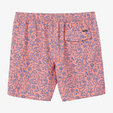 Hermosa Elastic Waist 17" Swim Trunks