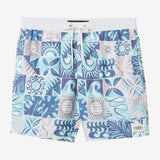 Hermosa Elastic Waist 17" Swim Trunks