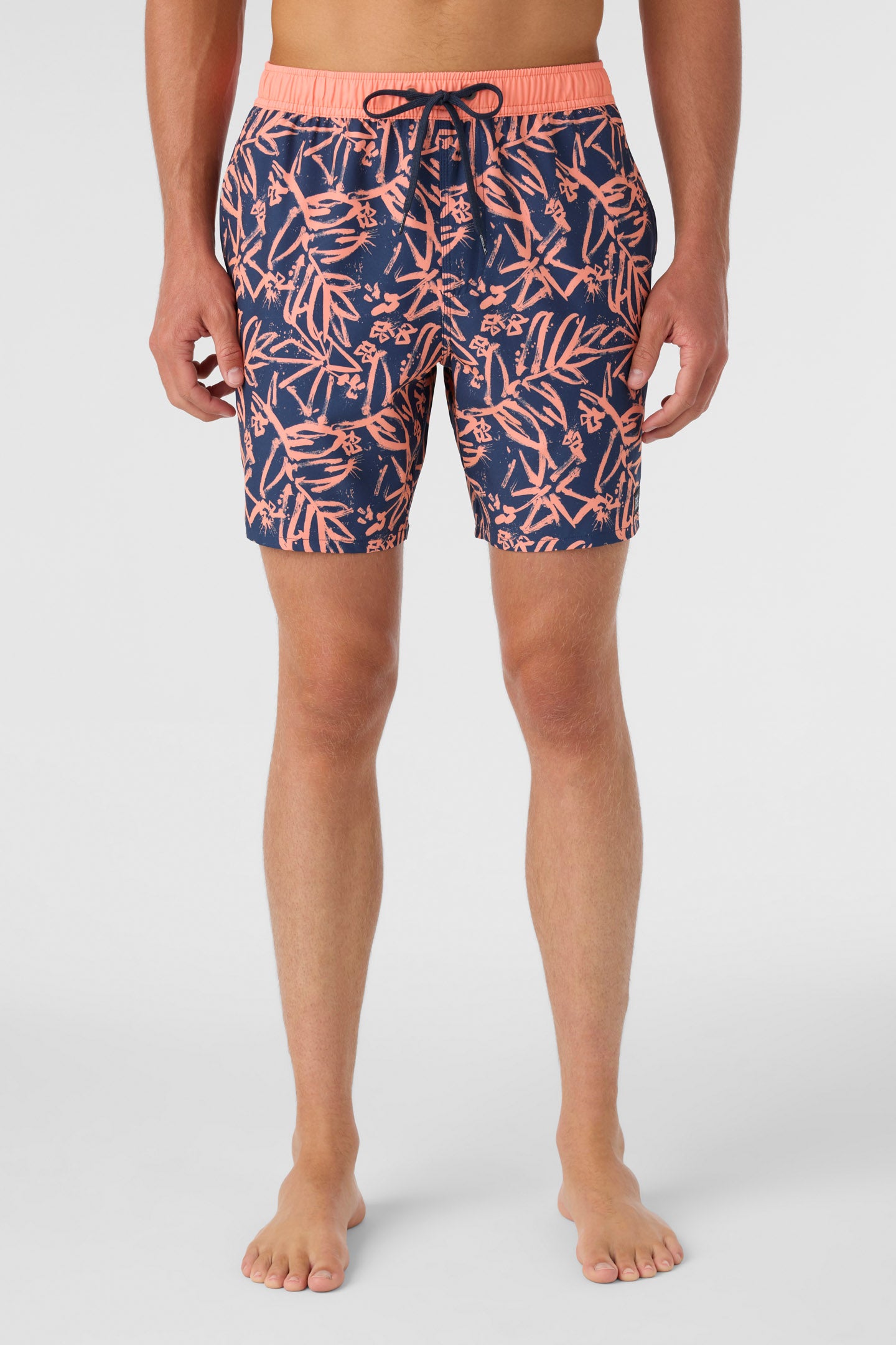 HERMOSA ELASTIC WAIST 17" SWIM TRUNKS