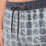 Hermosa Elastic Waist 17" Swim Trunks