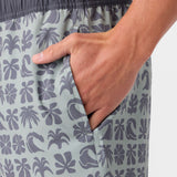 Hermosa Elastic Waist 17" Swim Trunks