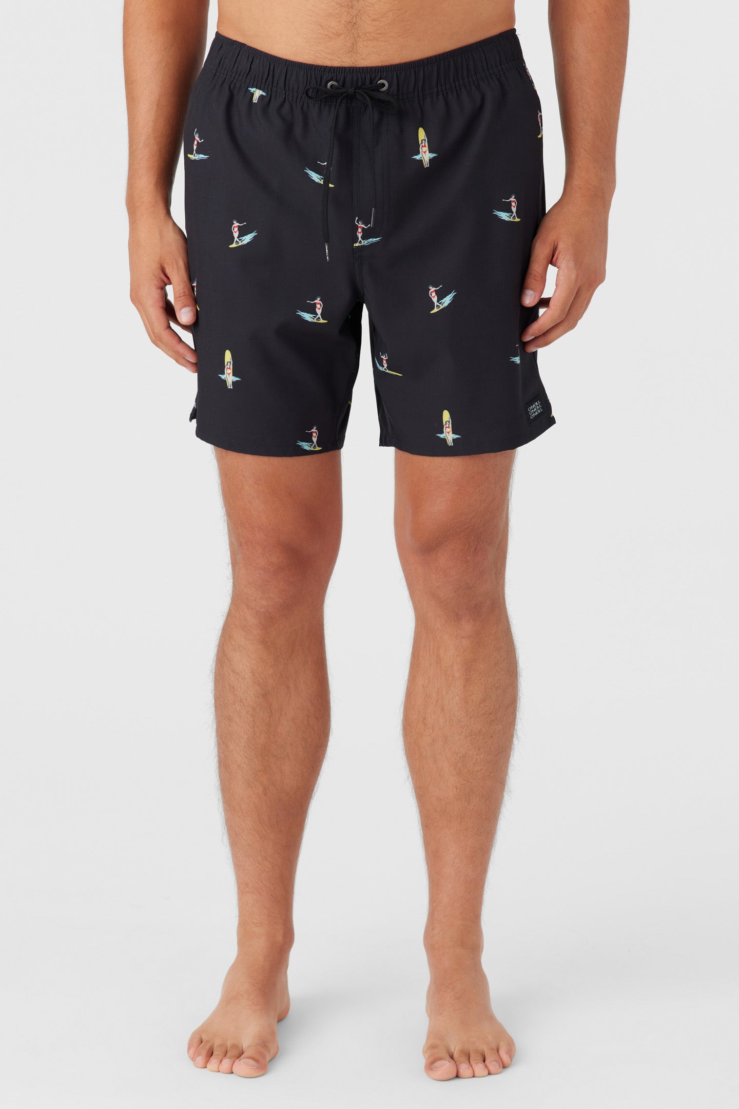 HERMOSA ELASTIC WAIST 17" SWIM TRUNKS