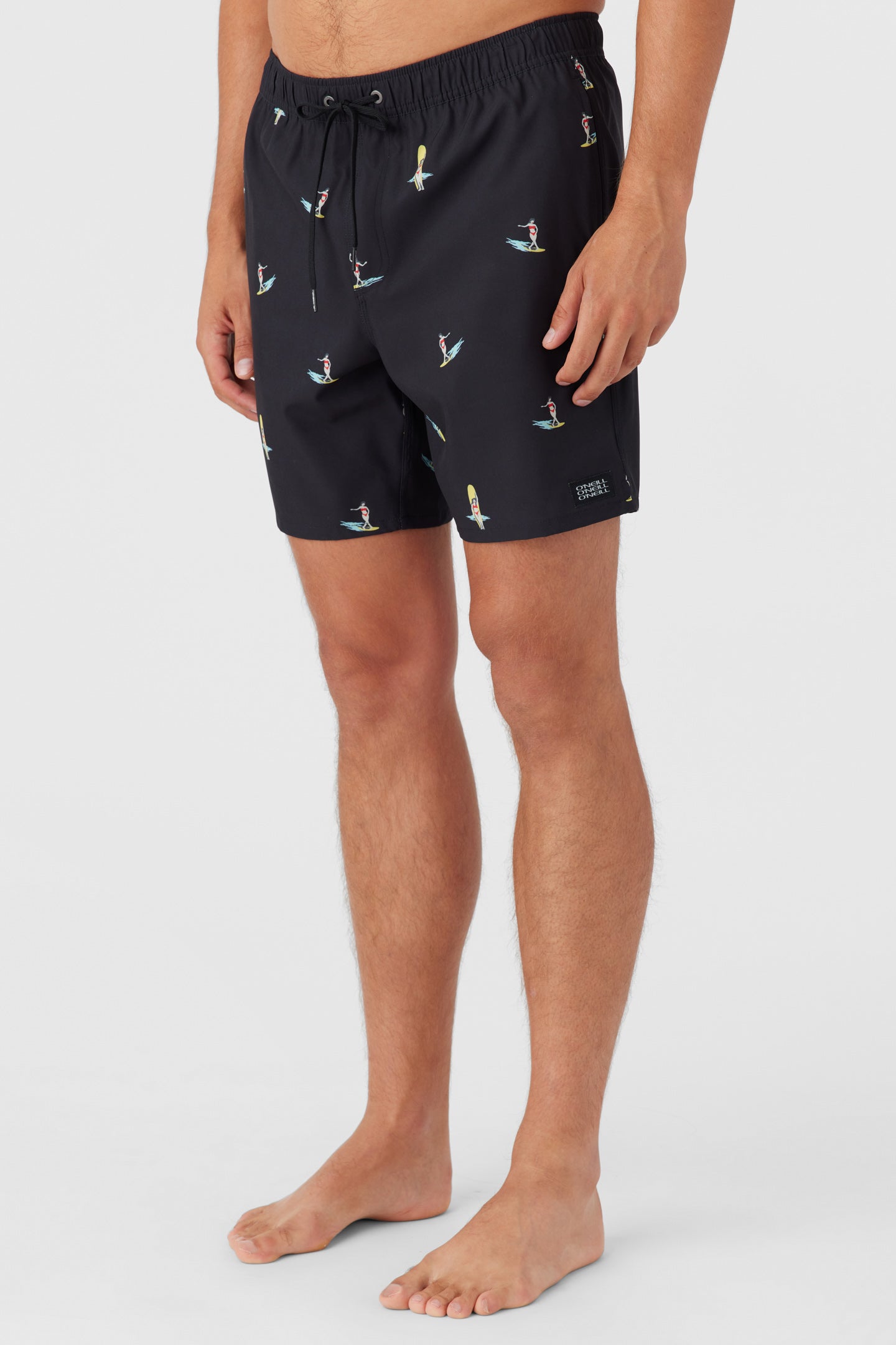 HERMOSA ELASTIC WAIST 17" SWIM TRUNKS